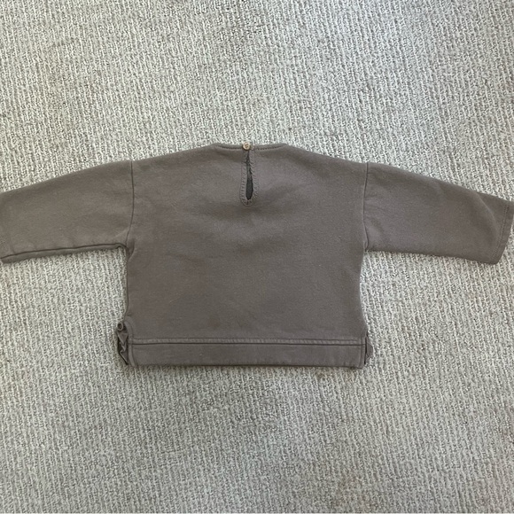 Zara Kids Koala Text Sweatshirt 9-12mos - Picture 4 of 5